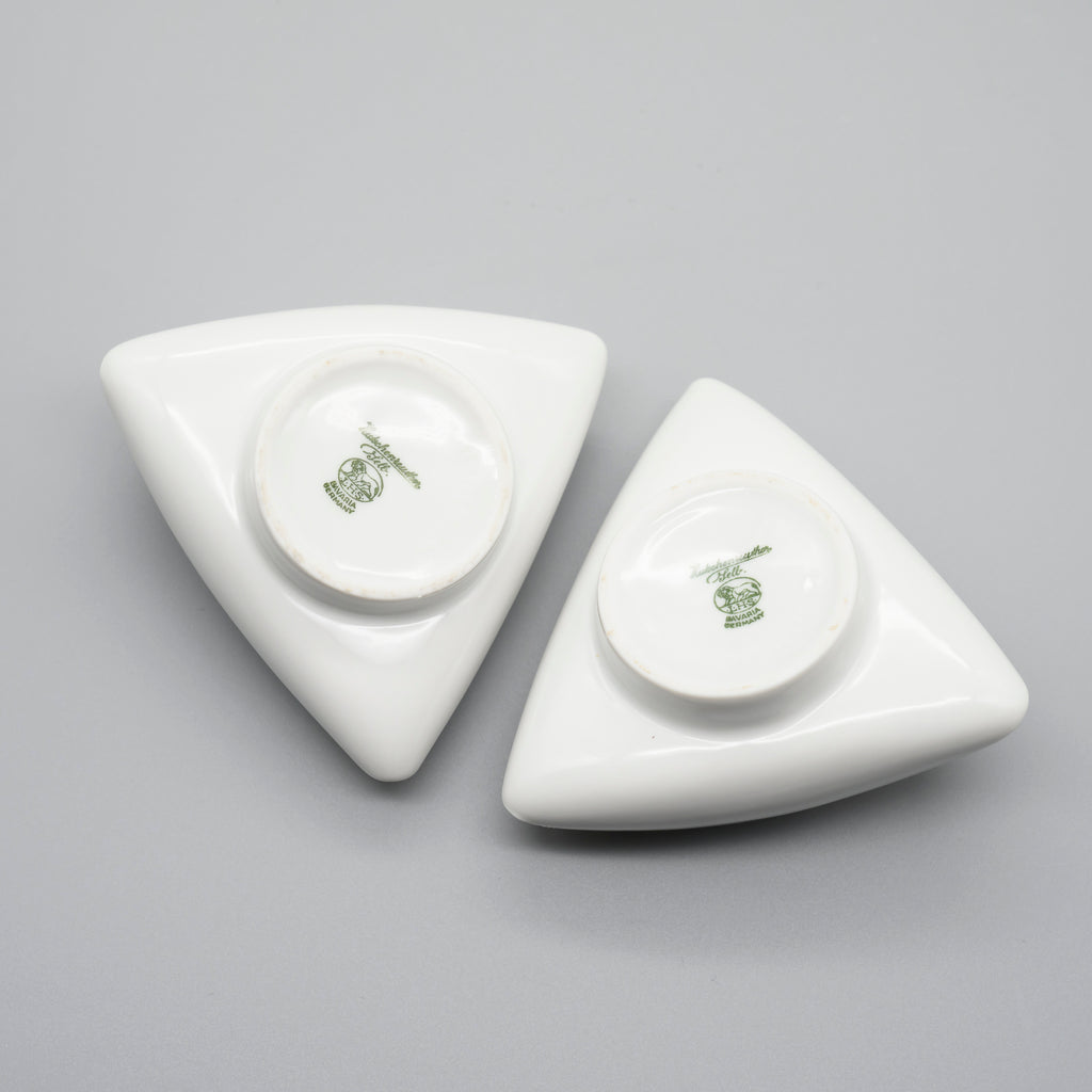 Pair of Porcelain Candle Holders – Hans Achtziger for Hutschenreuther, 1950s–1960s