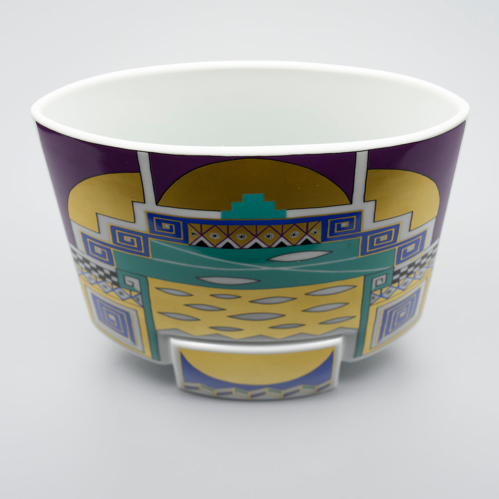 Memphis-era decor of Debut Vase – Michael Boehm & Yves Galgon for Rosenthal, 1970s–1980s