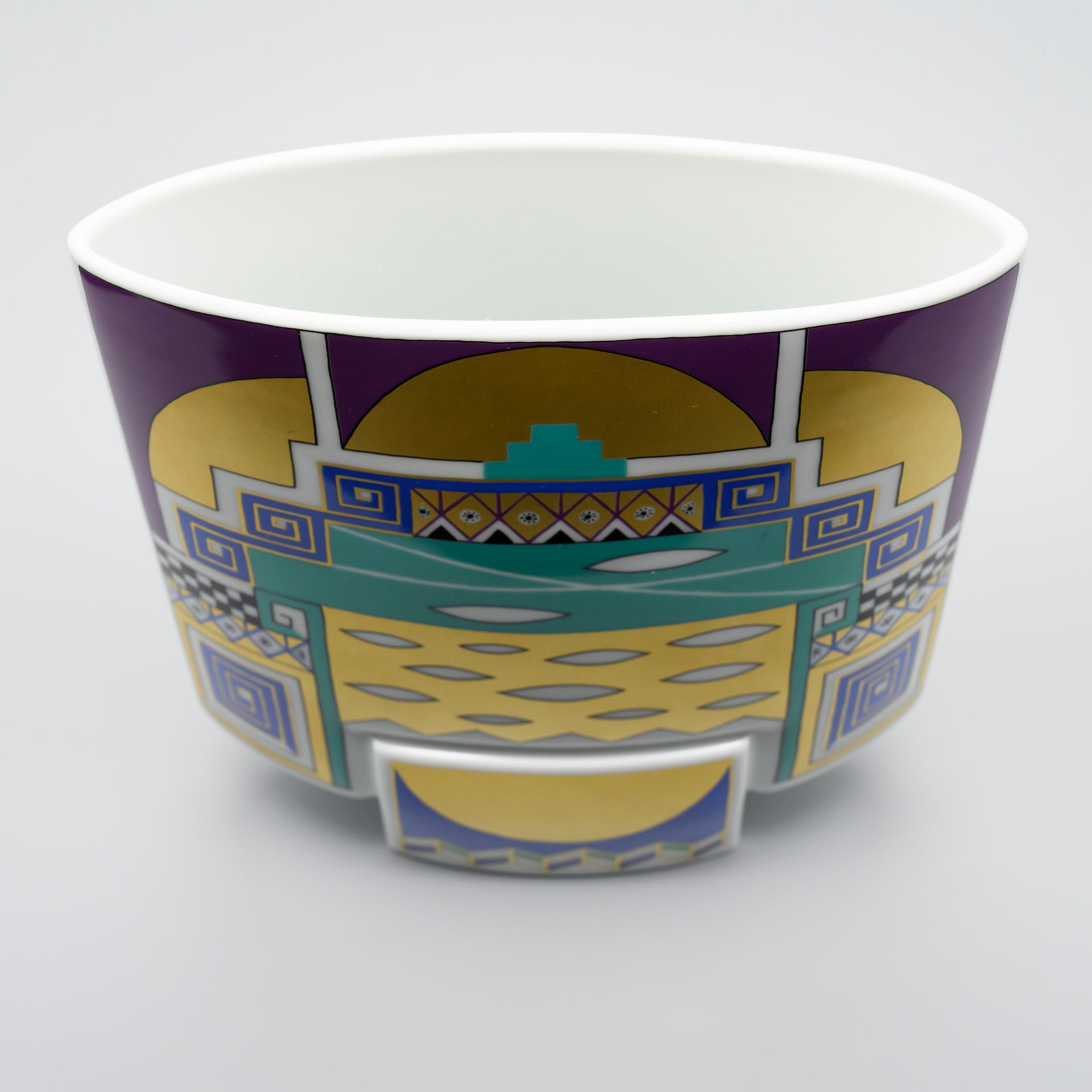 Memphis-era decor of Debut Vase – Michael Boehm & Yves Galgon for Rosenthal, 1970s–1980s