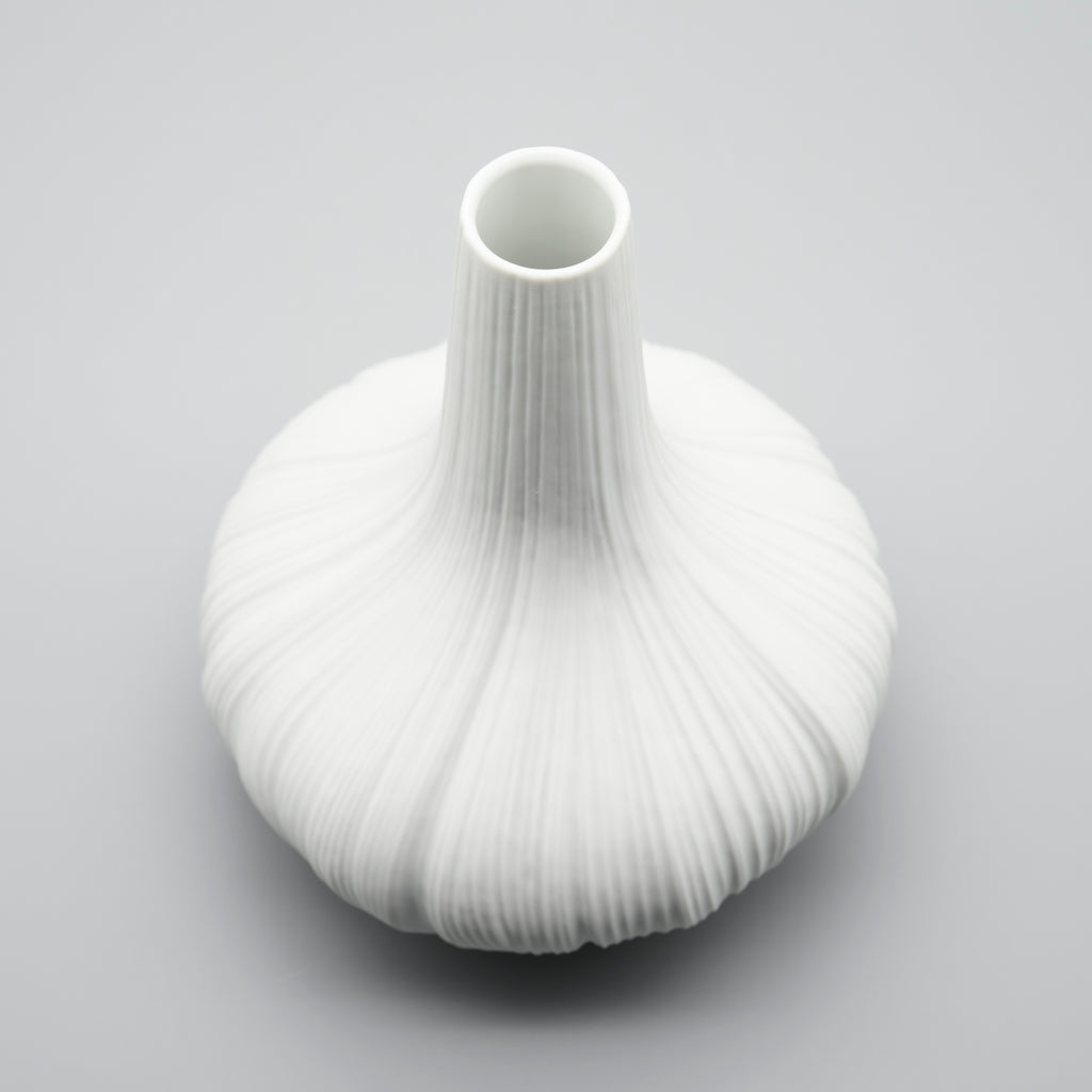 Porcelain Vase Duo “Plissée” – Martin Freyer for Rosenthal, 1968