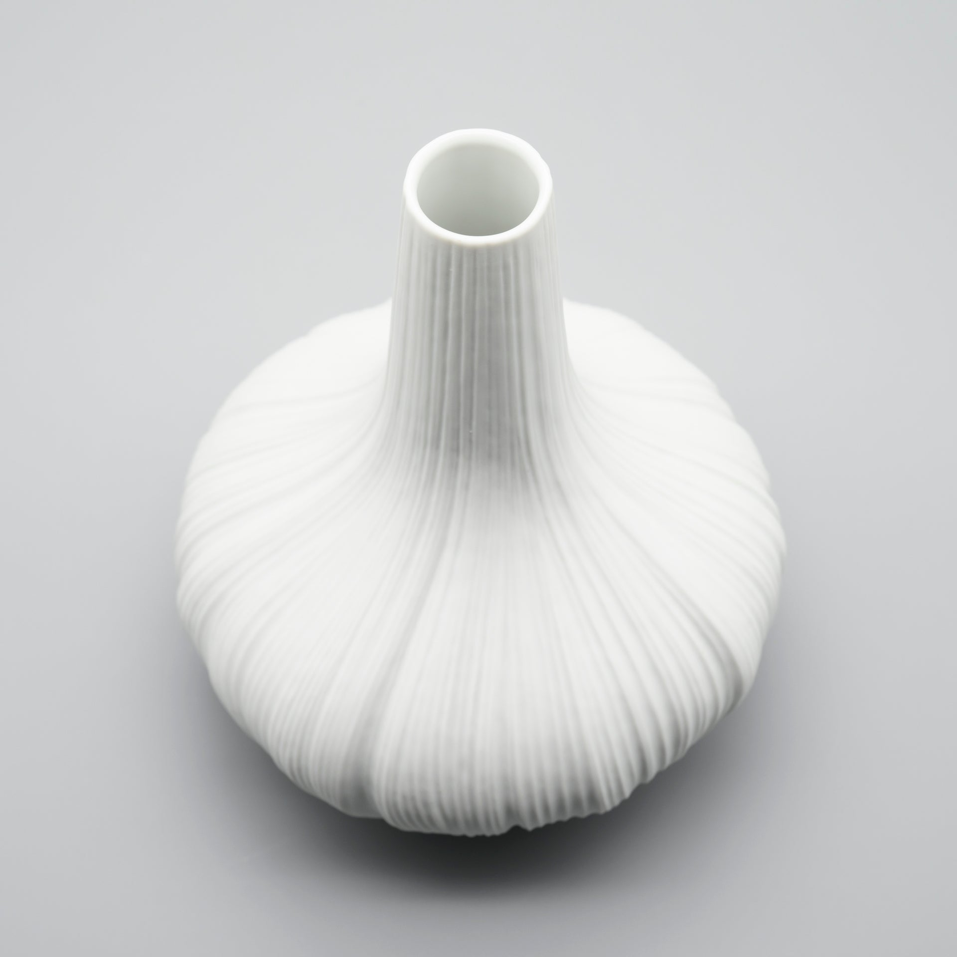 Porcelain Vase Duo “Plissée” – Martin Freyer for Rosenthal, 1968