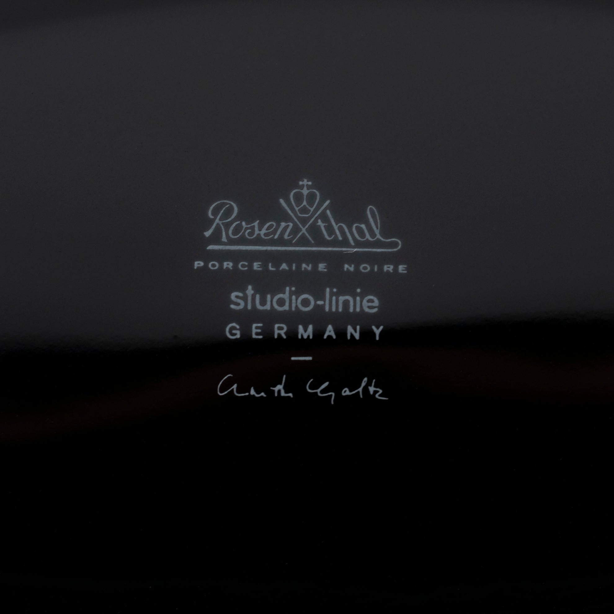 Drift Lava Bisque Porcelain Trio – Christa Häusler-Goltz for Rosenthal, 1980s
