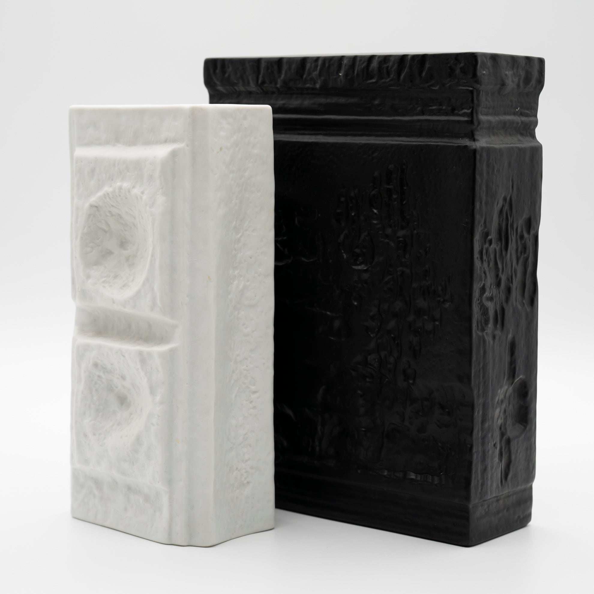 Bisque Porcelain Vase Duo – Martin Freyer for Rosenthal, 1970s