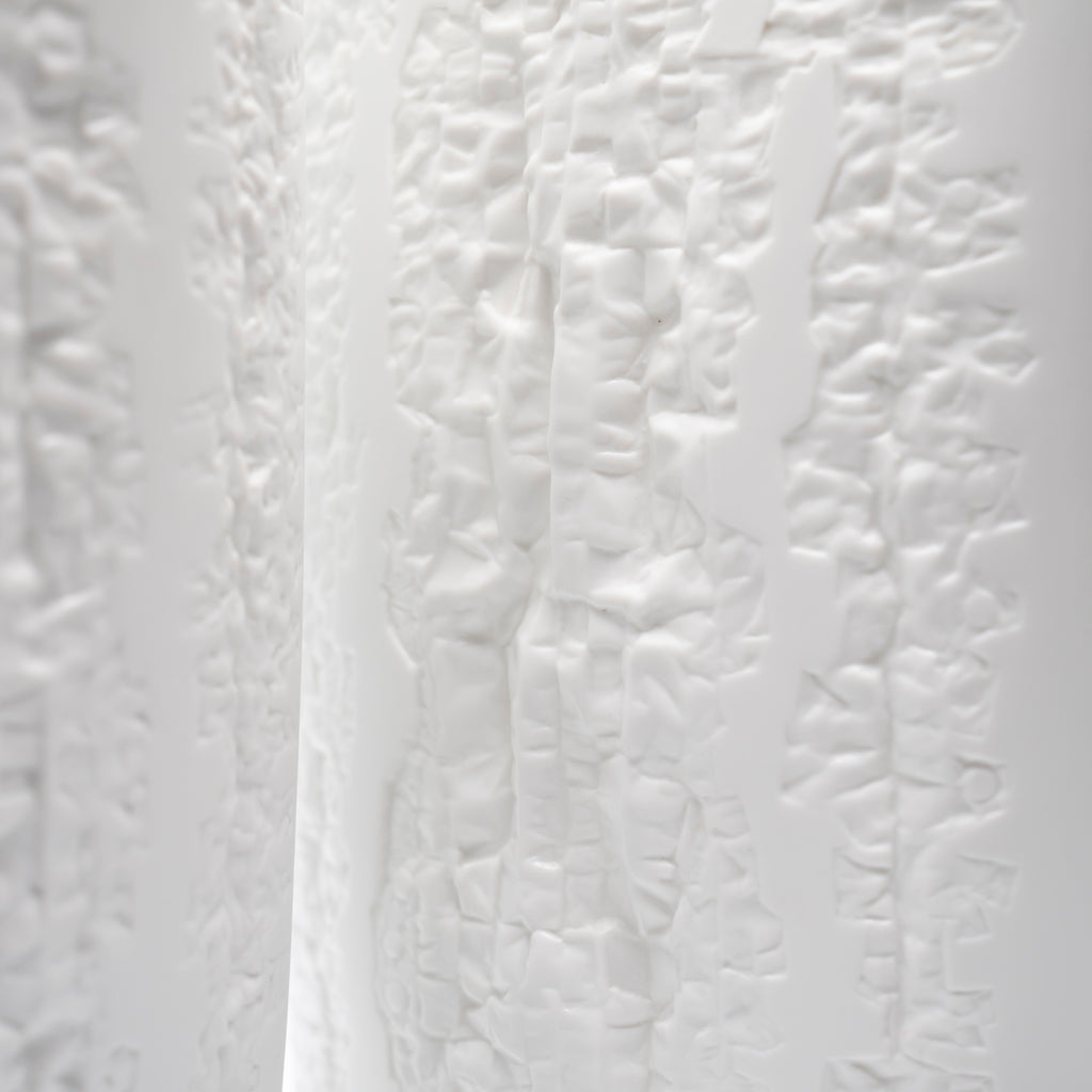 White Bisque Porcelain Vase Duo – Martin Freyer for Rosenthal, 1960s
