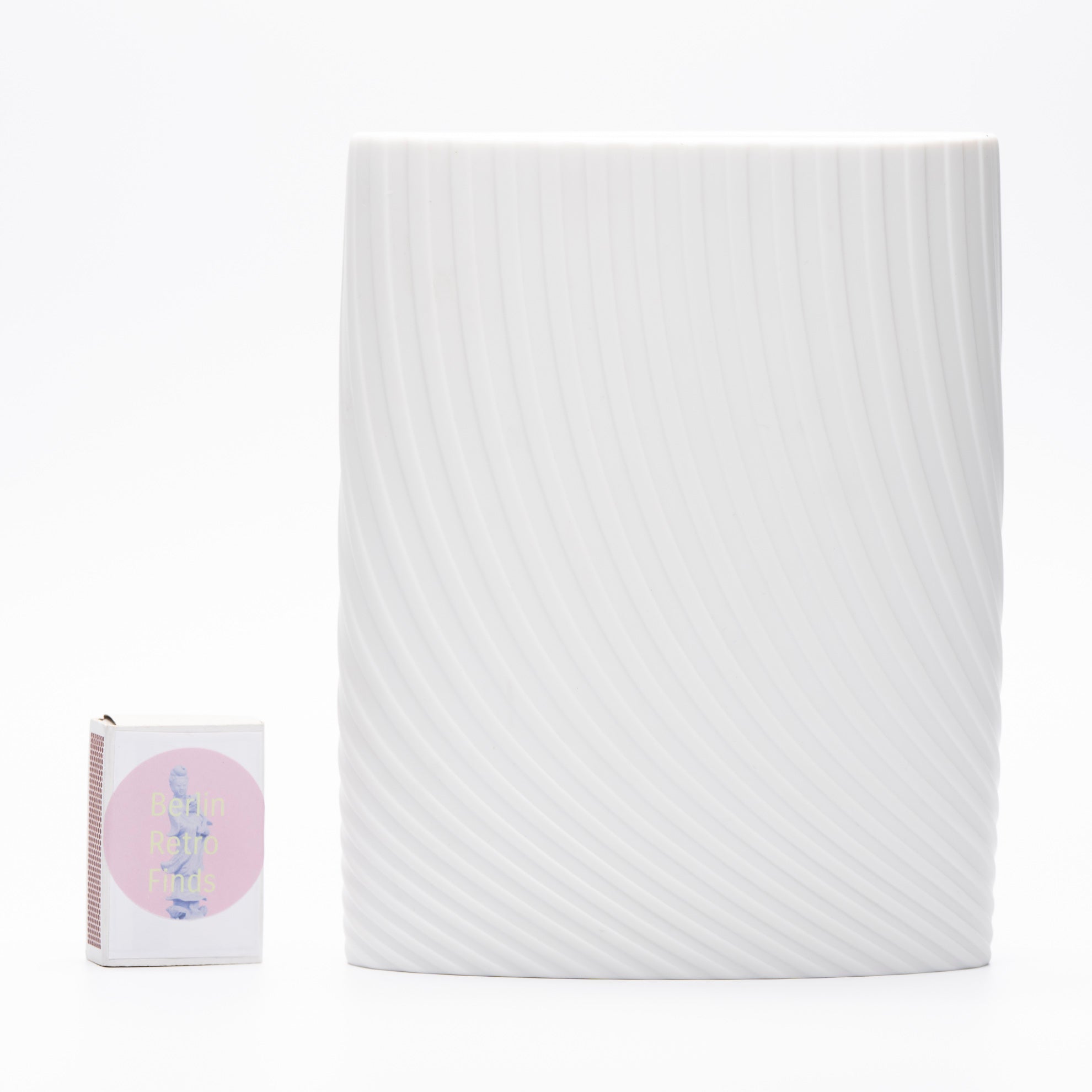 Drift Lava Bisque Porcelain Trio – Christa Häusler-Goltz for Rosenthal, 1980s
