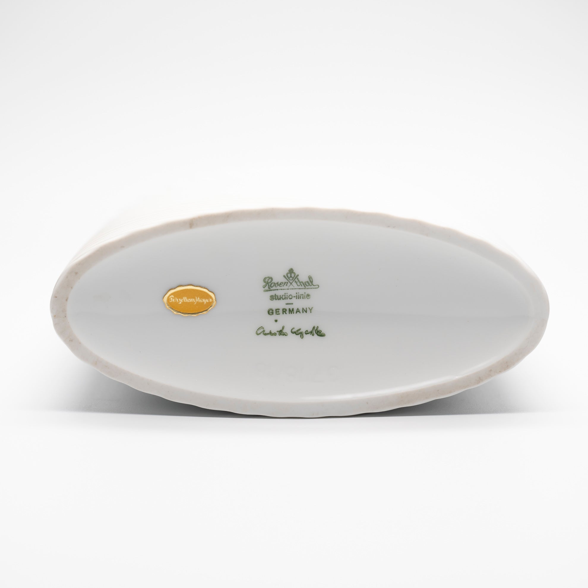 Drift Lava Bisque Porcelain Trio – Christa Häusler-Goltz for Rosenthal, 1980s
