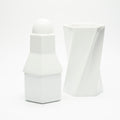 Vase & Lidded Box Duo – Jan van der Vaart & Jane Osborn-Smith for Rosenthal, 1980s–1990s