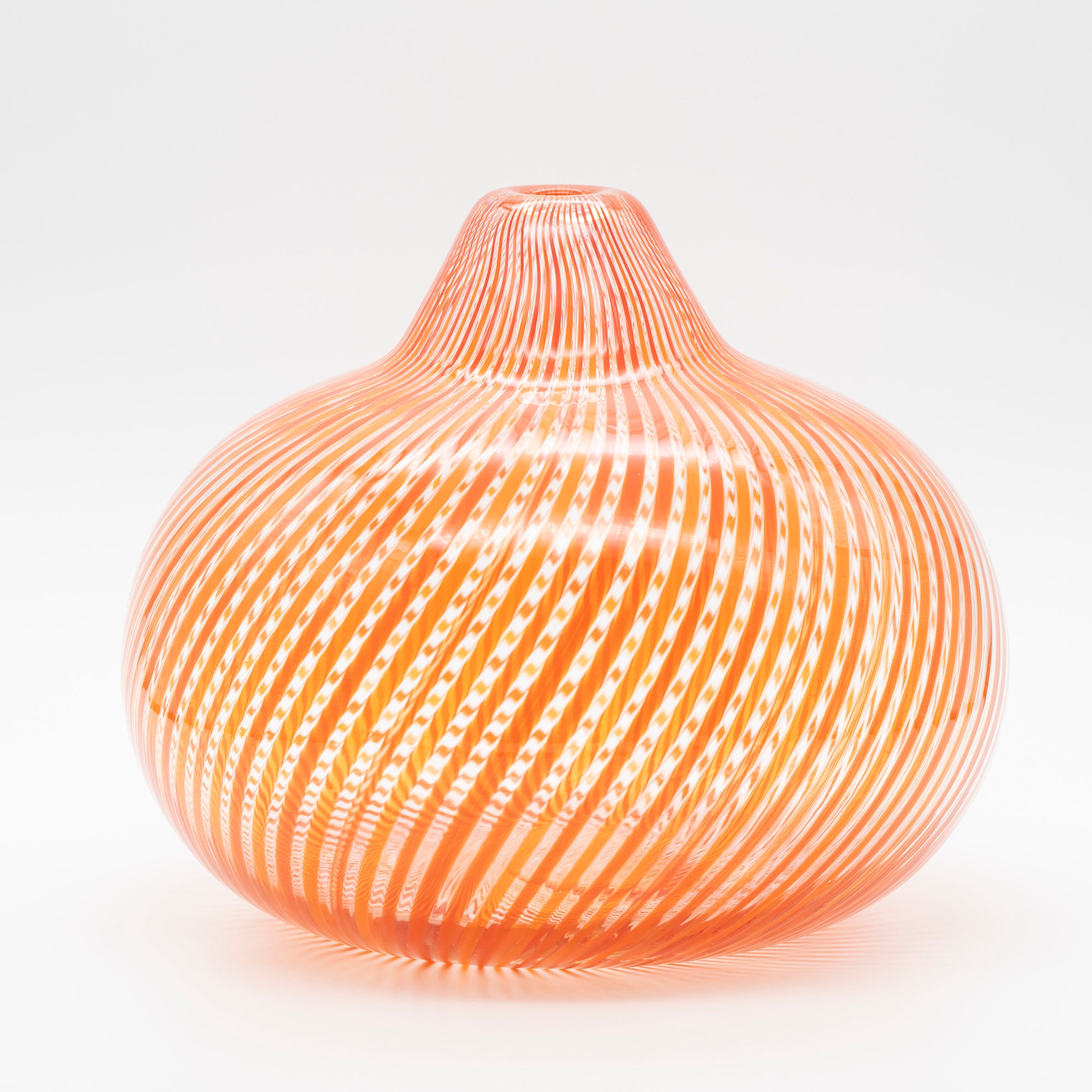 Filigrana Hand-Blown Glass Vase - Mario Colelli and Hertha Bengtson for Rosenthal, 1980s