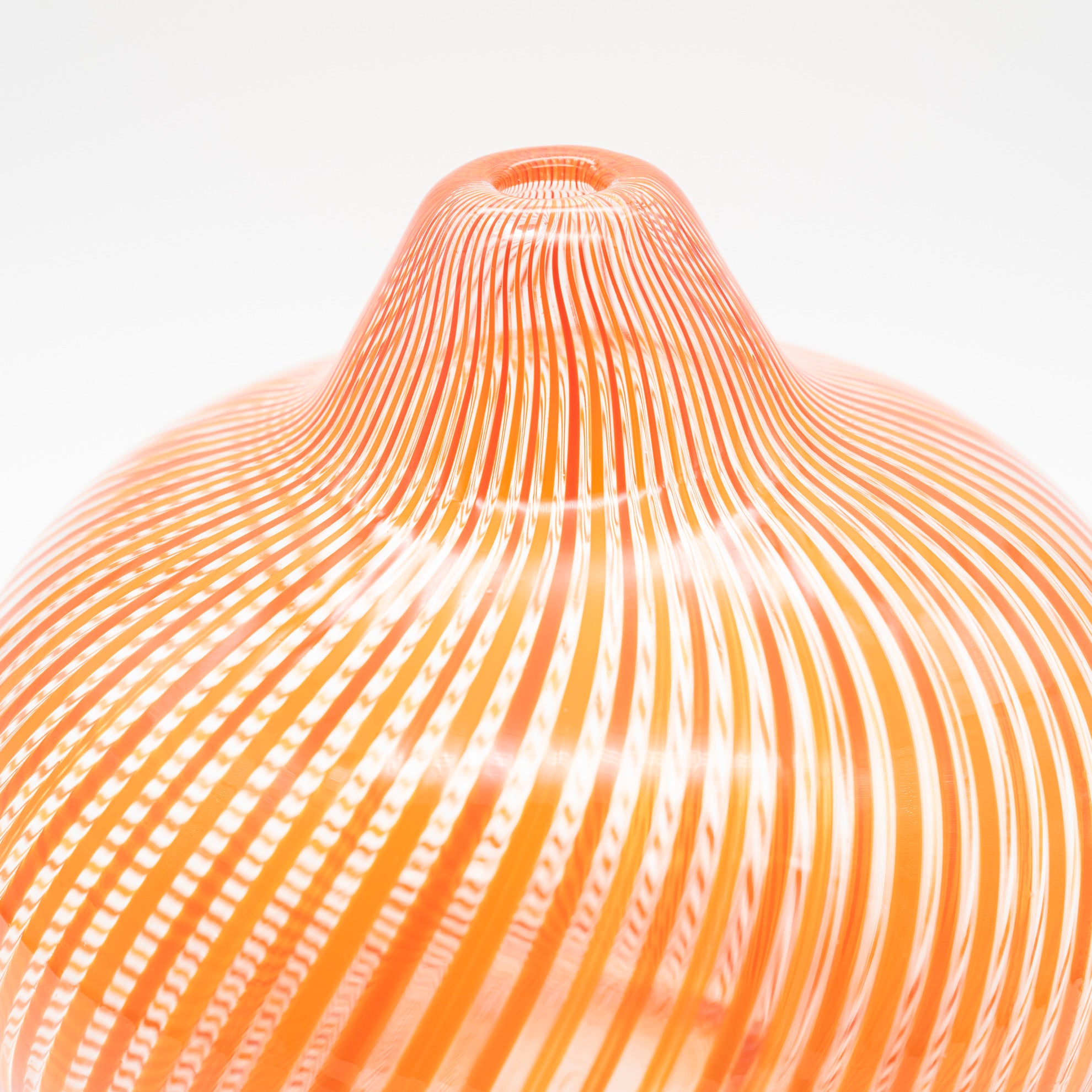 Filigrana Hand-Blown Glass Vase - Mario Colelli and Hertha Bengtson for Rosenthal, 1980s