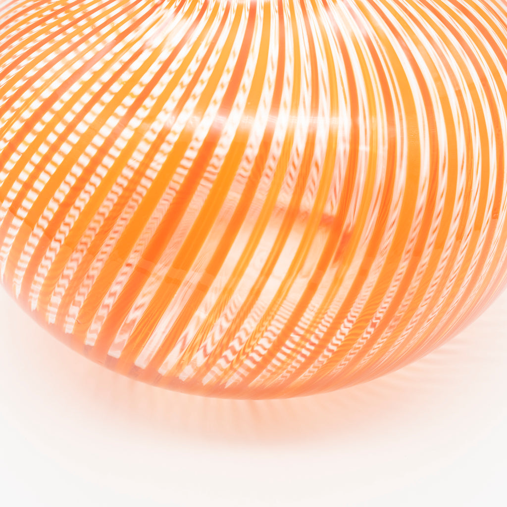 Filigrana Hand-Blown Glass Vase - Mario Colelli and Hertha Bengtson for Rosenthal, 1980s