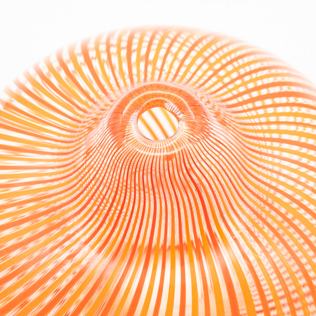 Filigrana Hand-Blown Glass Vase - Mario Colelli and Hertha Bengtson for Rosenthal, 1980s