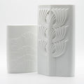 Tree of Life & Anemone Bisque Porcelain Vase Duo – Rosemonde Nairac for Rosenthal, 1970s