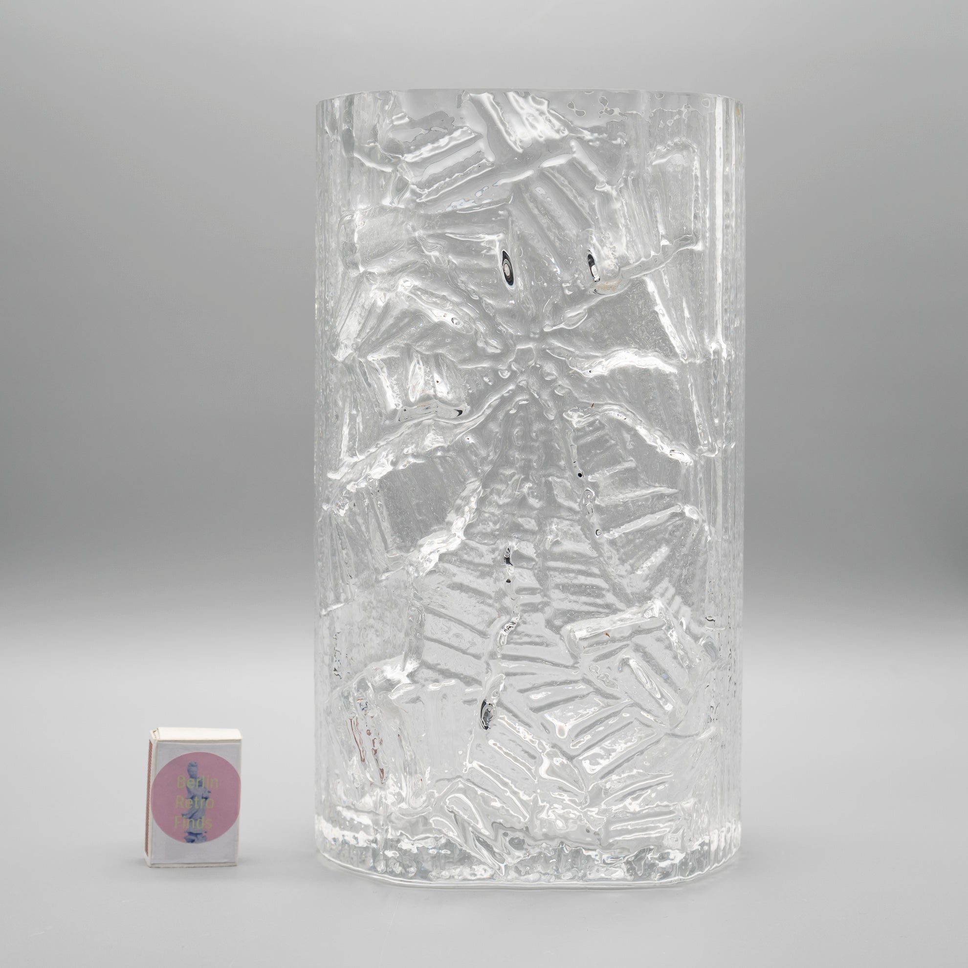 “Glasstruktur” Vase - Martin Freyer for Rosenthal, 1980s