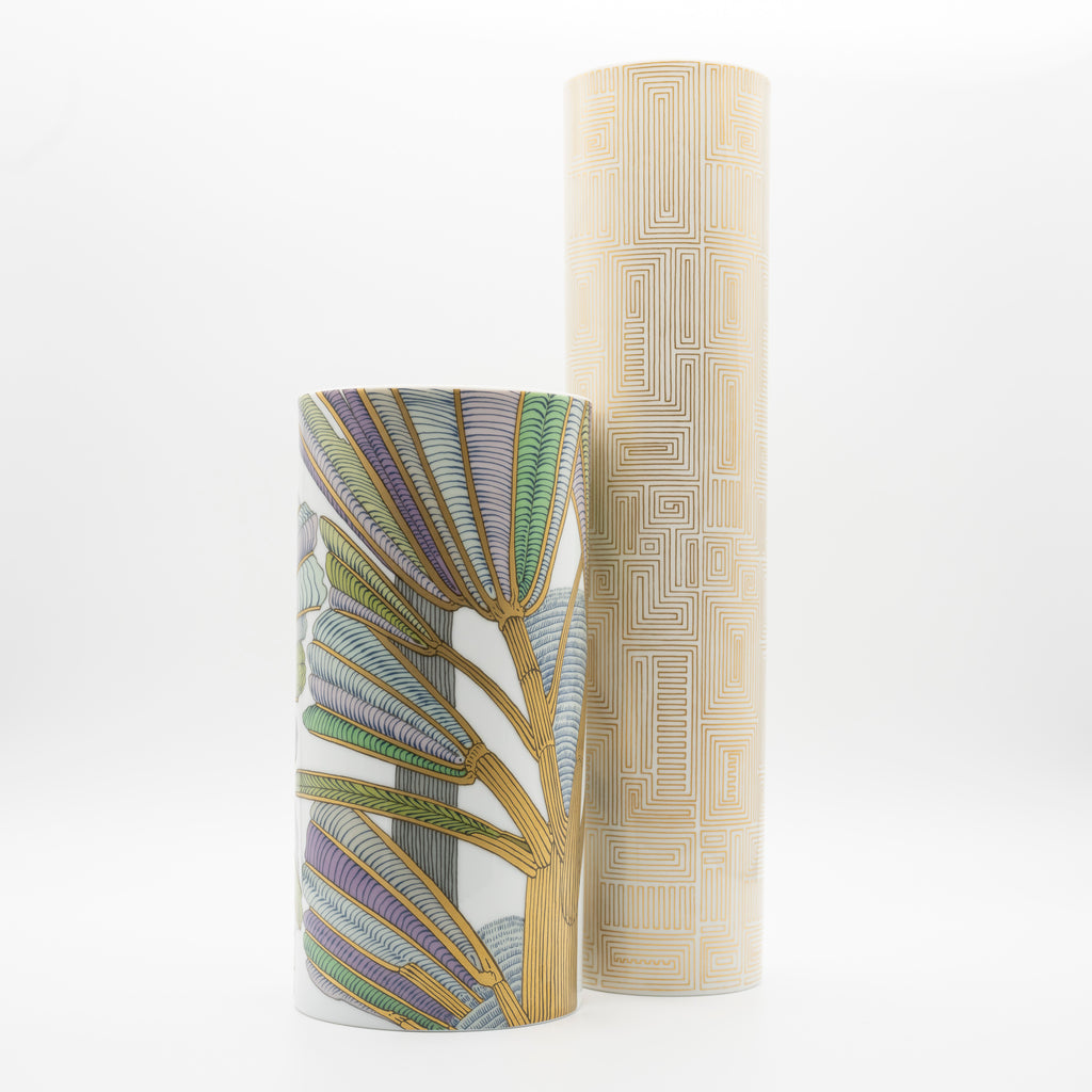 Porcelain Vase Duo – Alain Le Foll & Cuno Fischer for Rosenthal, 1980s