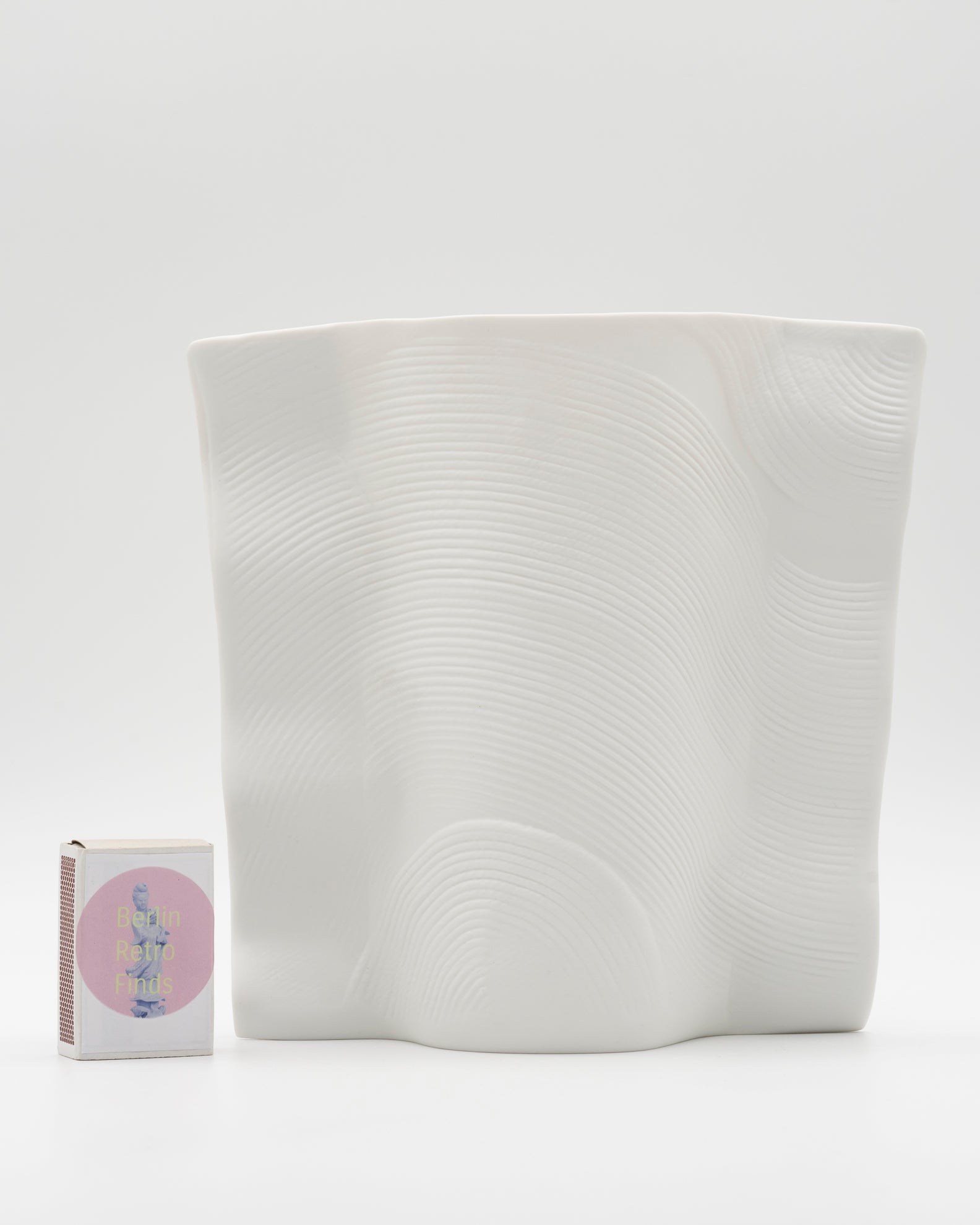 Porcelain Vase Duo – Johan van Loon for Rosenthal, 1980s