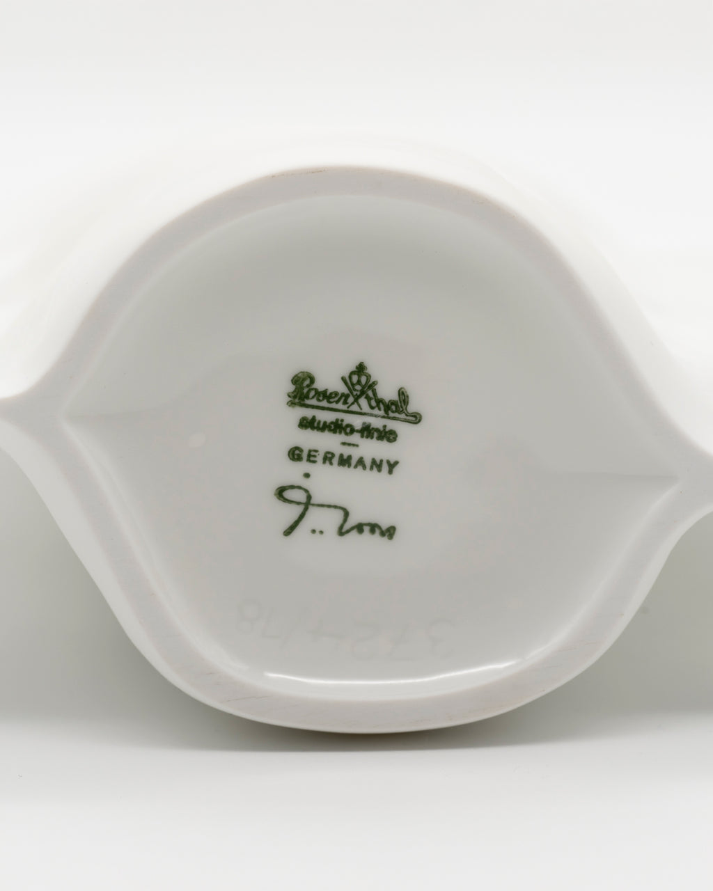 Porcelain Vase Duo – Johan van Loon for Rosenthal, 1980s