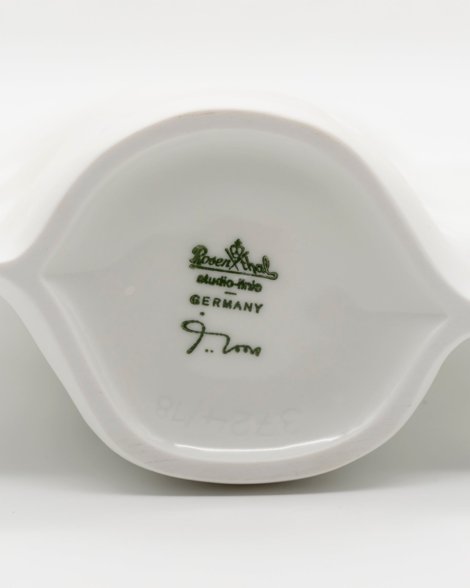 Porcelain Vase Duo – Johan van Loon for Rosenthal, 1980s