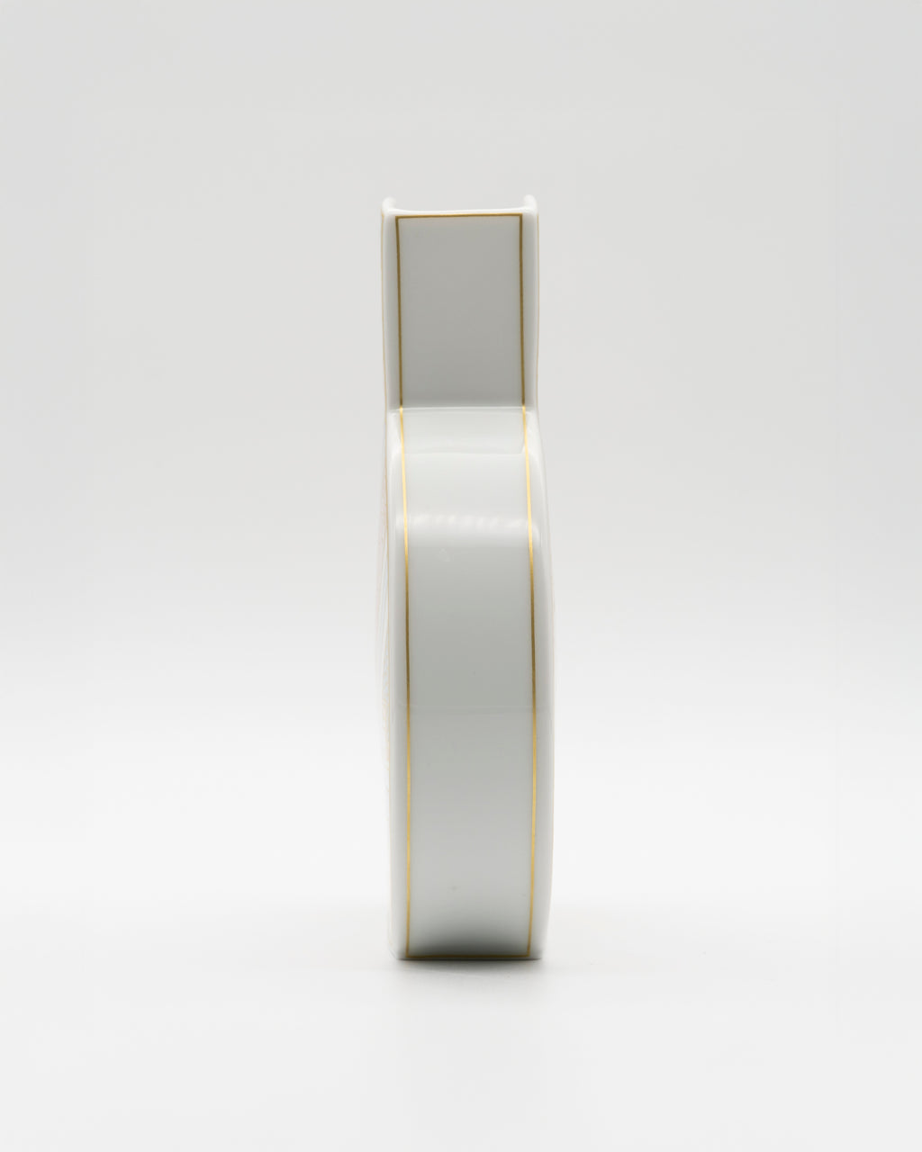 "Silhouette" Porcelain Vase  in Kelim décor – Rosemonde Nairac for Rosenthal, 1980s