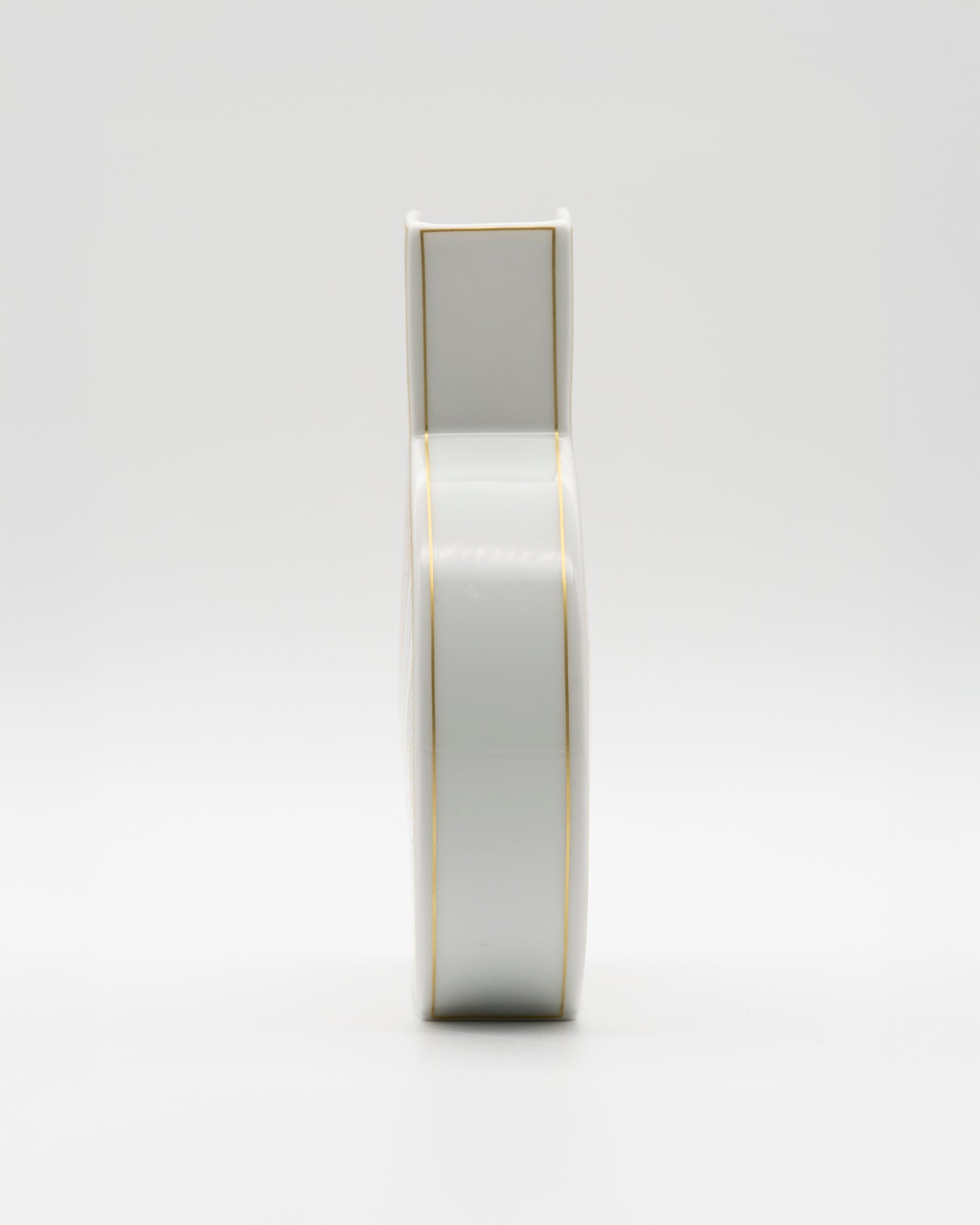 "Silhouette" Porcelain Vase  in Kelim décor – Rosemonde Nairac for Rosenthal, 1980s