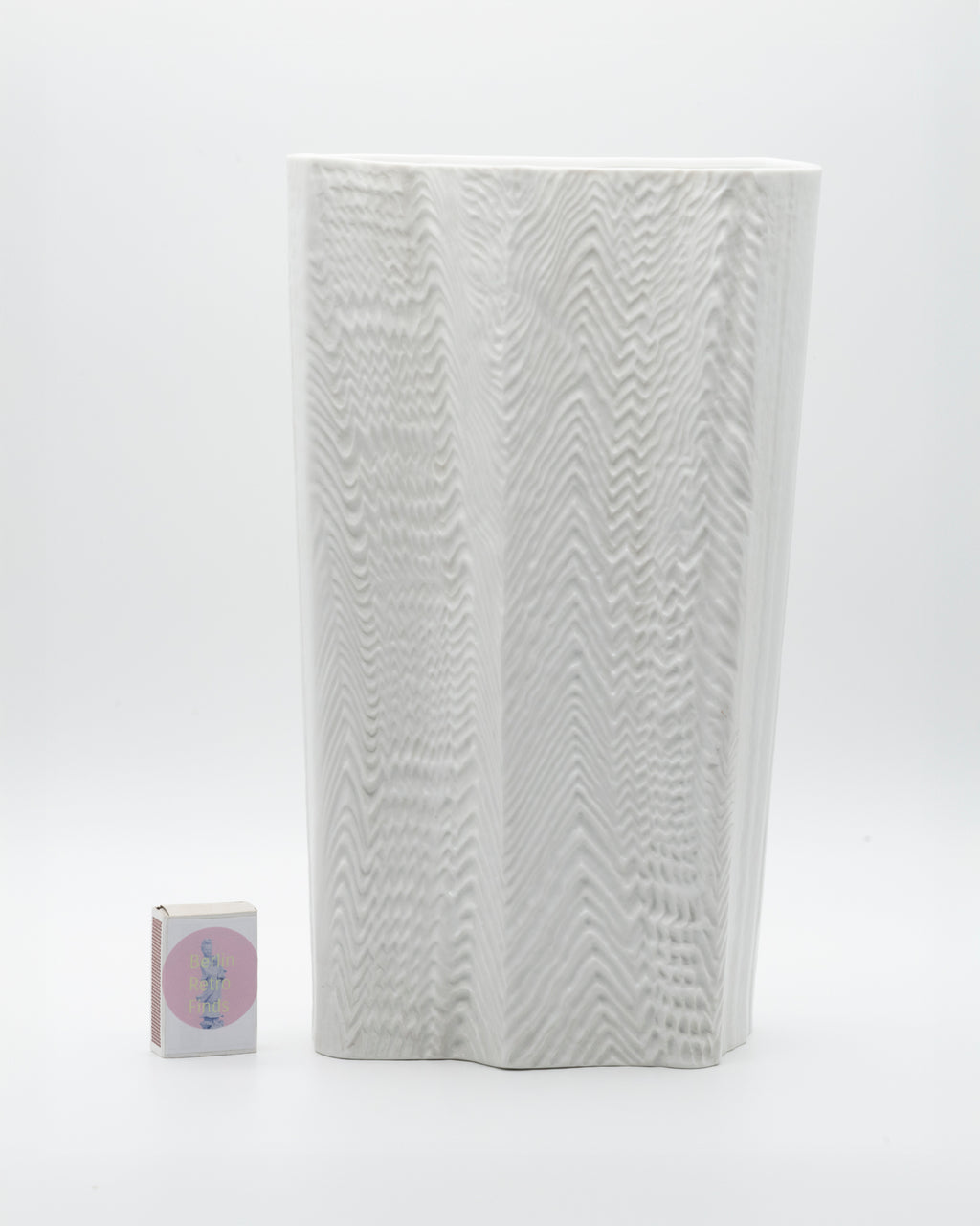 Bisque Porcelain Vase Duo "Cascade" - Martin Freyer for Rosenthal, 1981