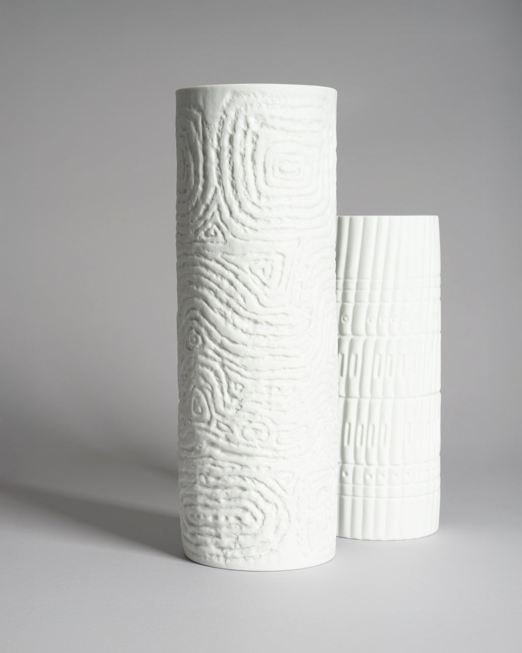 Curated Vase Duo – Martin Freyer & Werner Schreib for Rosenthal, 1960s–1970s