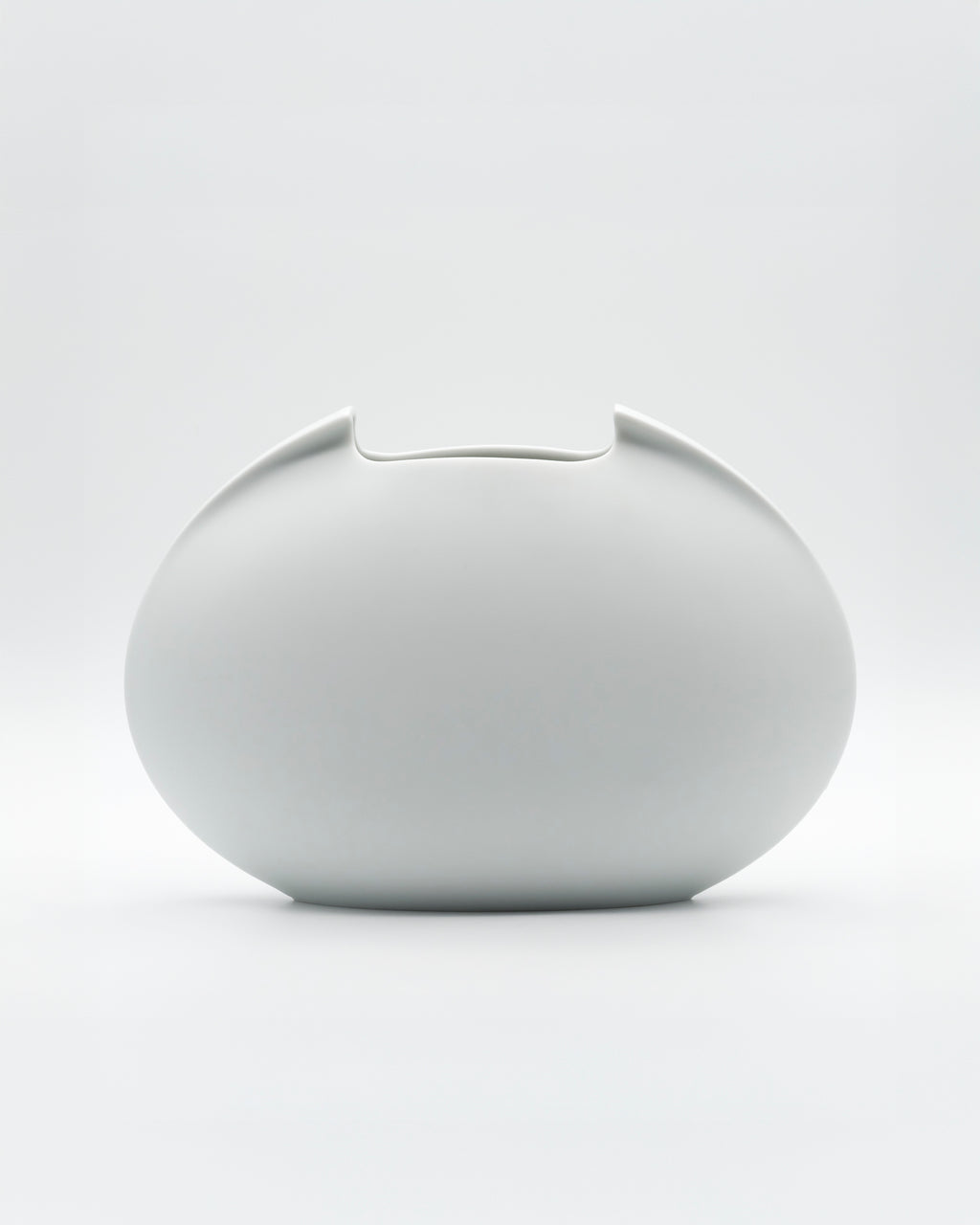 White Bisque Porcelain Vase "Tasca" - Lino Sabattini for Rosenthal, 1986