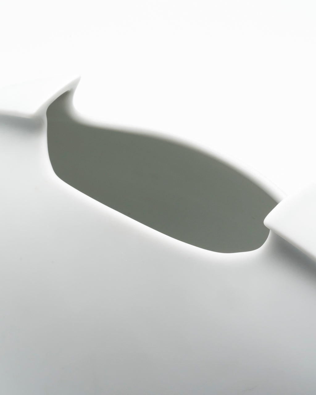 White Bisque Porcelain Vase "Tasca" - Lino Sabattini for Rosenthal, 1986