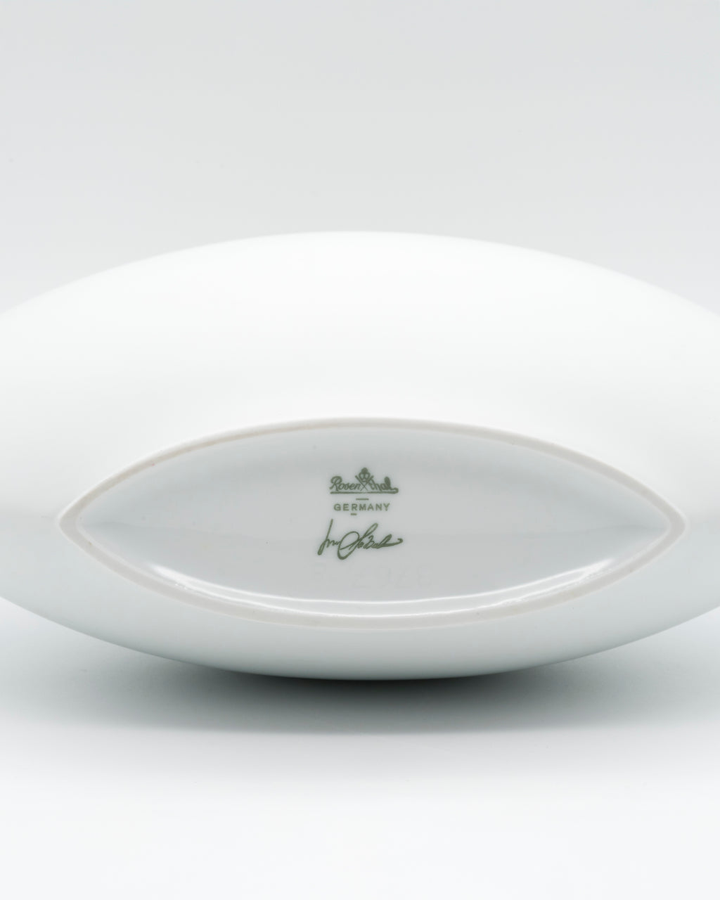 White Bisque Porcelain Vase "Tasca" - Lino Sabattini for Rosenthal, 1986