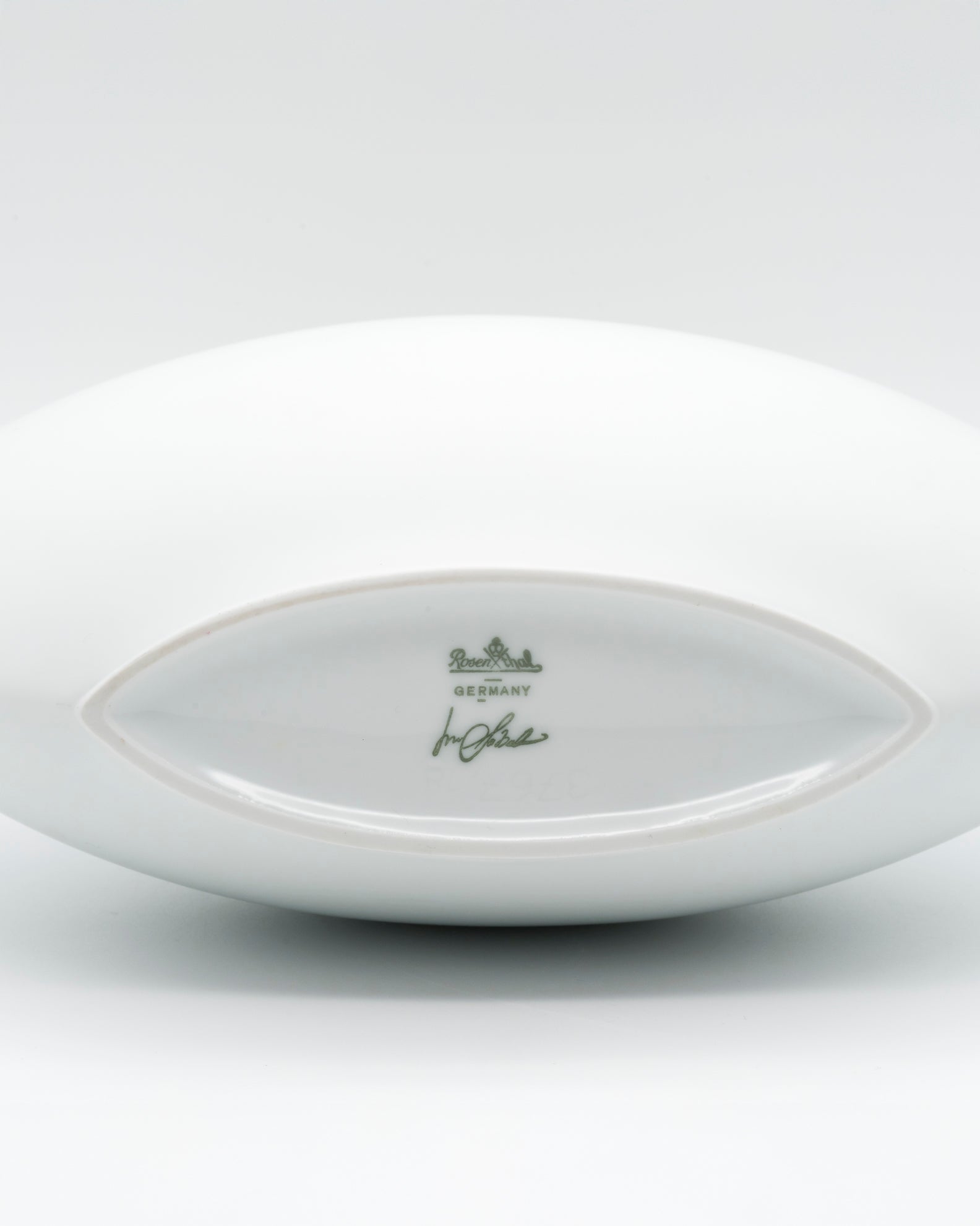 White Bisque Porcelain Vase "Tasca" - Lino Sabattini for Rosenthal, 1986