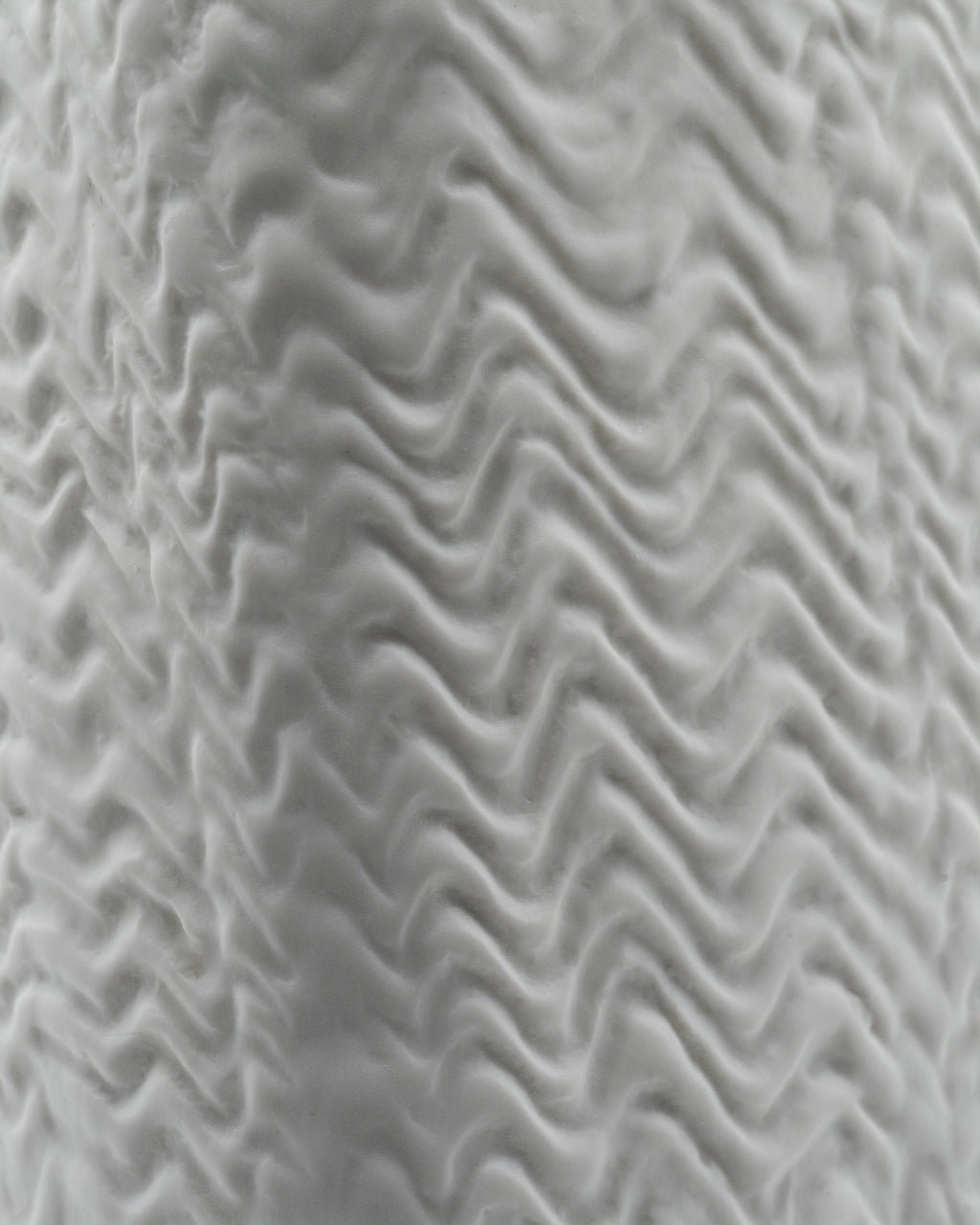 White Bisque Vase “Wave” – Martin Freyer for Rosenthal, 1960s-1970s