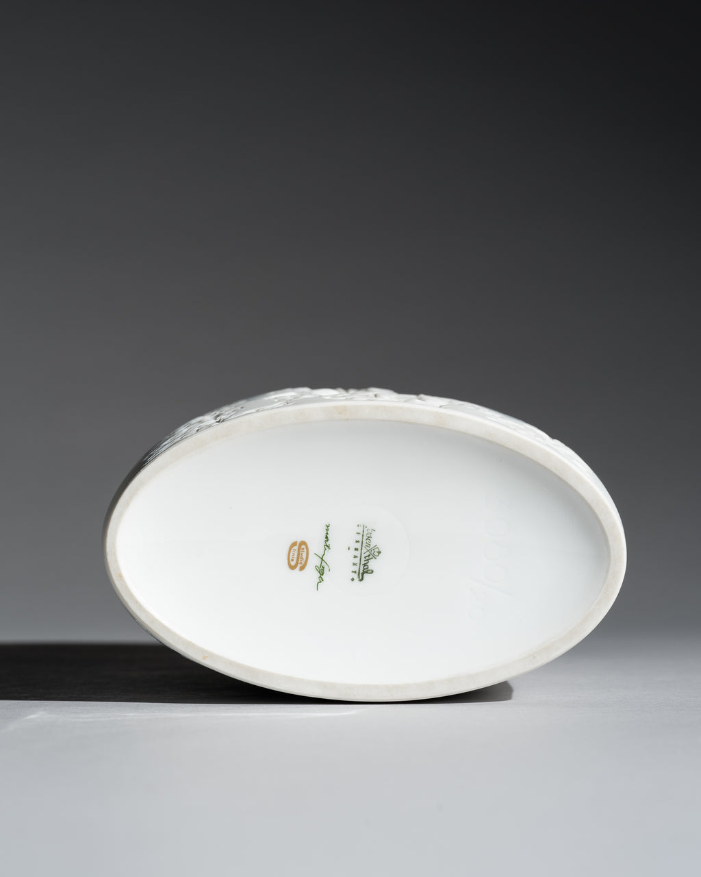 White Bisque Porcelain Trio – Werner Schreib, Martin Freyer & Werner Uhl for Rosenthal, 1970s–1980s