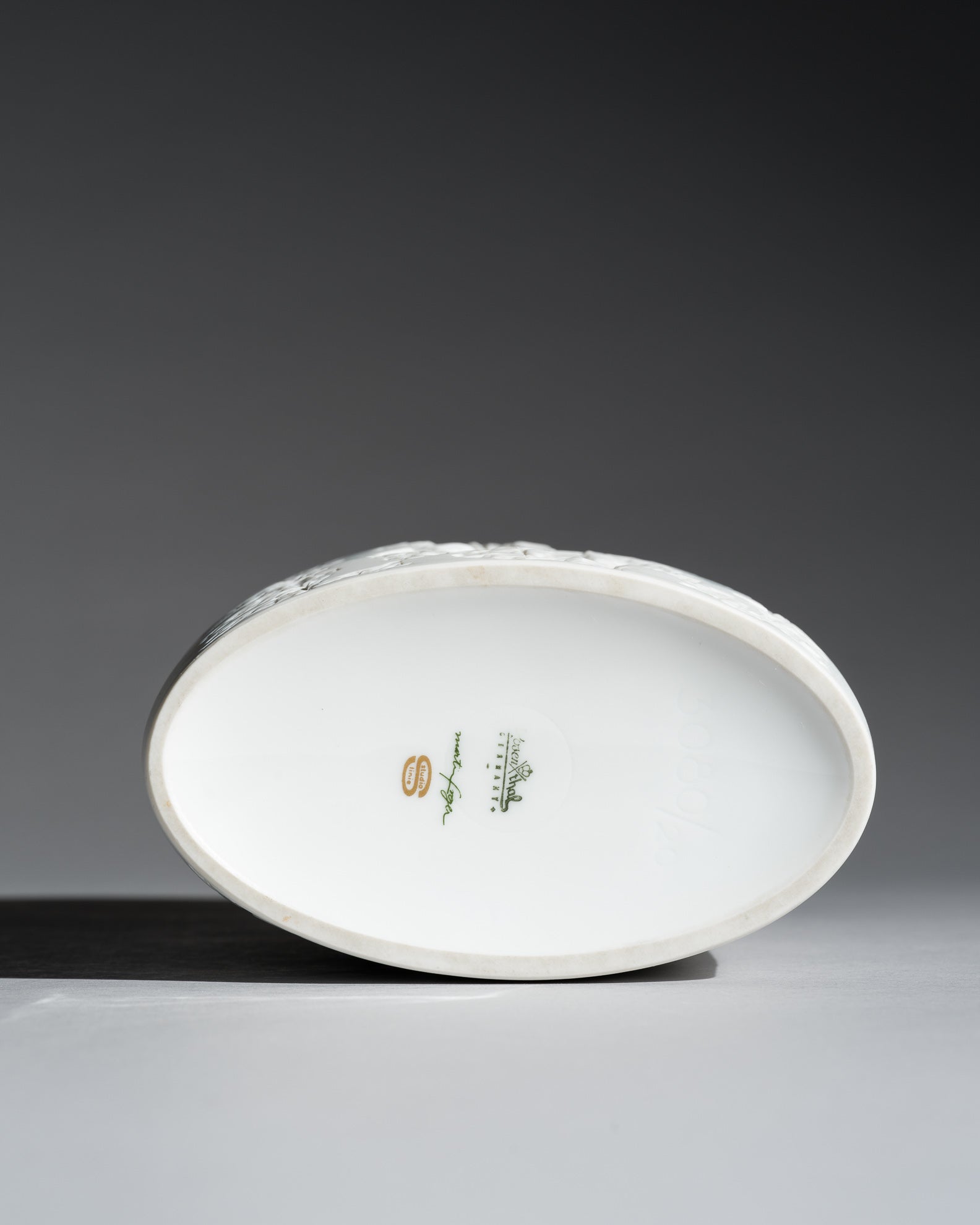White Bisque Porcelain Trio – Werner Schreib, Martin Freyer & Werner Uhl for Rosenthal, 1970s–1980s