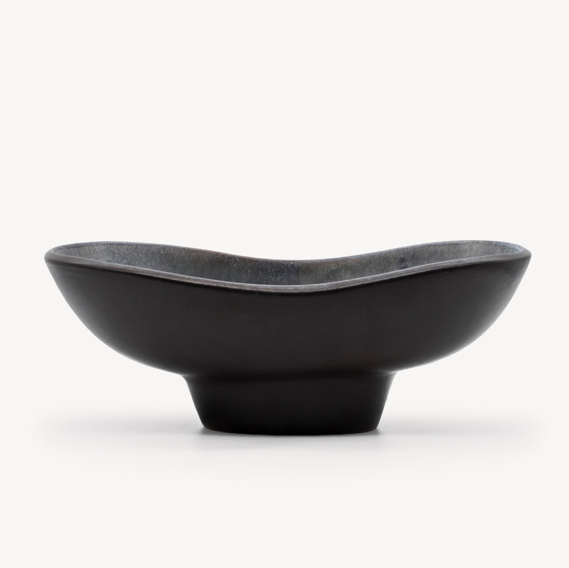 Footed Ceramic Fruit Bowl – Fridegart Glatzle for Karlsruher Majolika, Germany