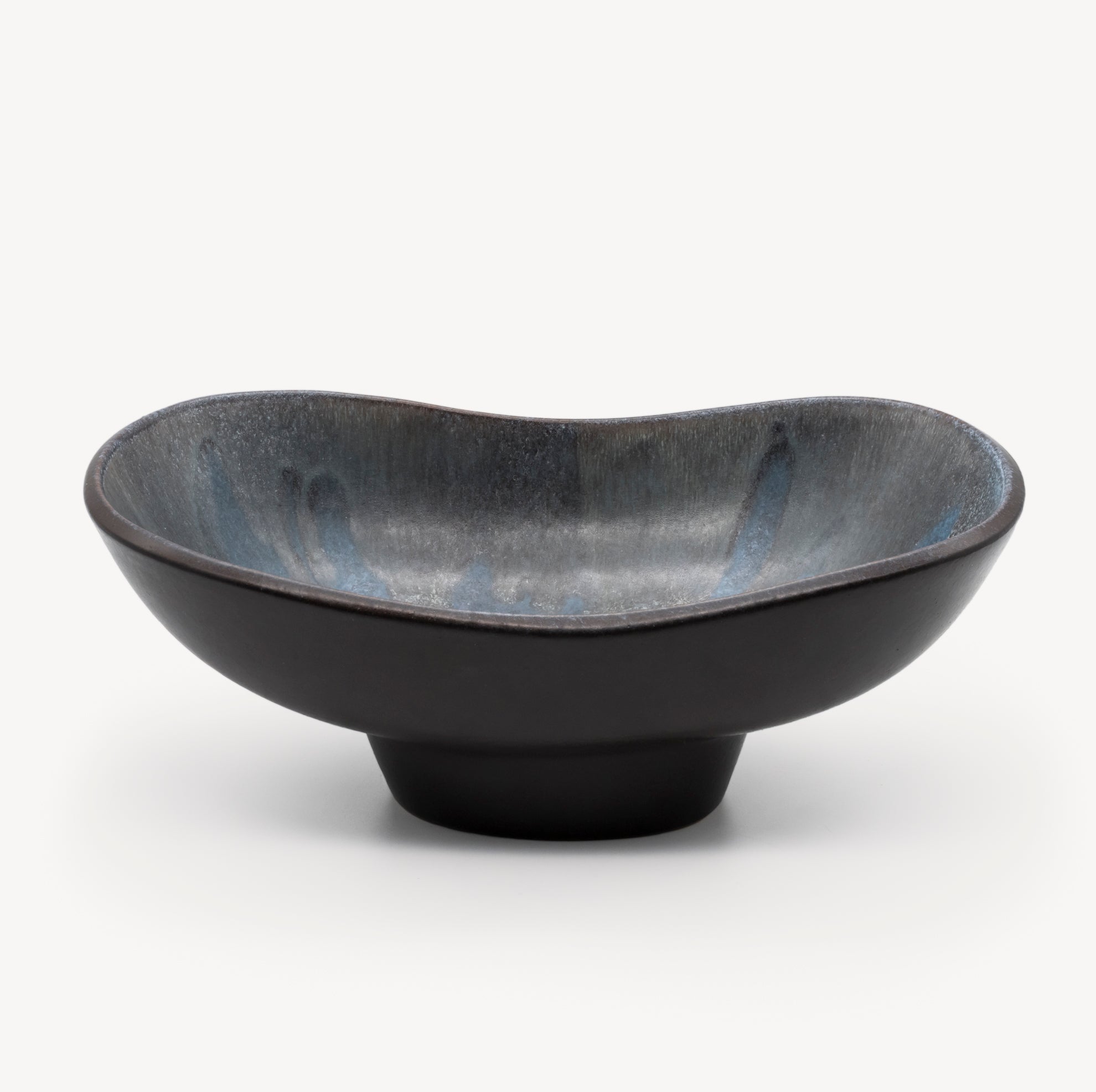 Footed Ceramic Fruit Bowl – Fridegart Glatzle for Karlsruher Majolika, Germany