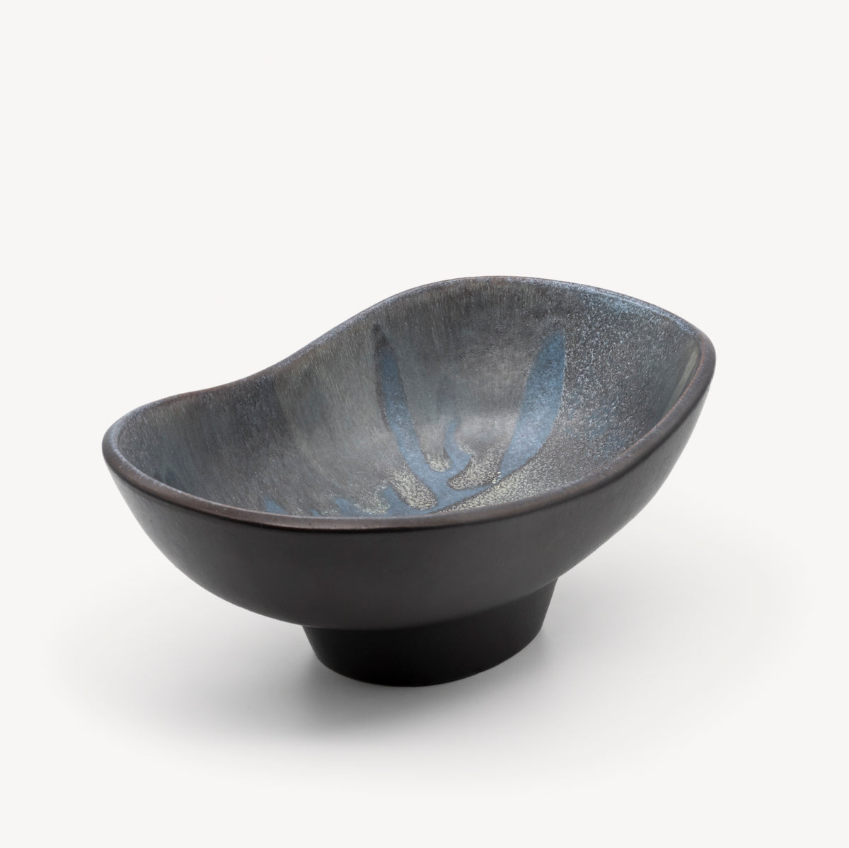 Footed Ceramic Fruit Bowl – Fridegart Glatzle for Karlsruher Majolika, Germany