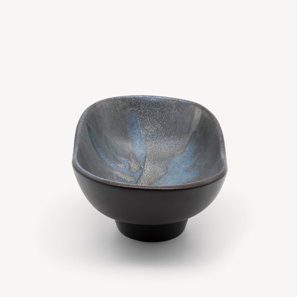 Footed Ceramic Fruit Bowl – Fridegart Glatzle for Karlsruher Majolika, Germany