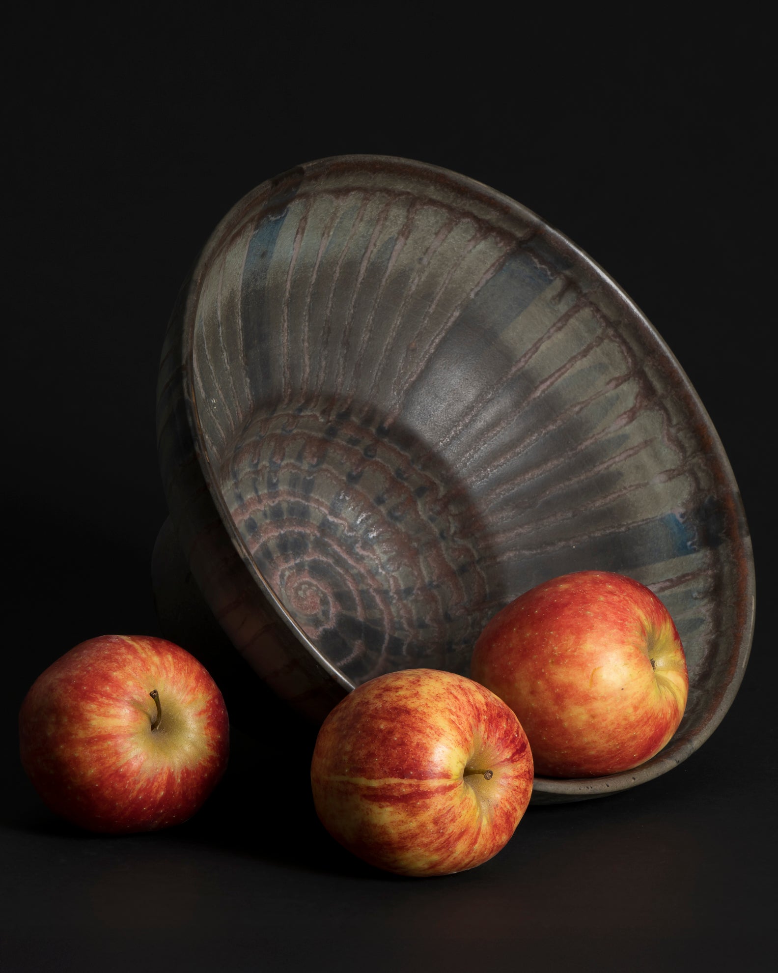 Ceramic Fruit Bowl – Fridegart Glatzle for Karlsruher Majolika, 1970s