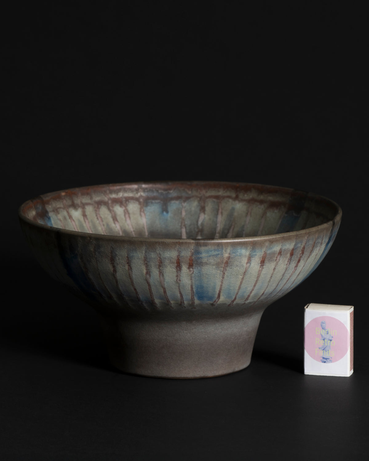Ceramic Fruit Bowl – Fridegart Glatzle for Karlsruher Majolika, 1970s