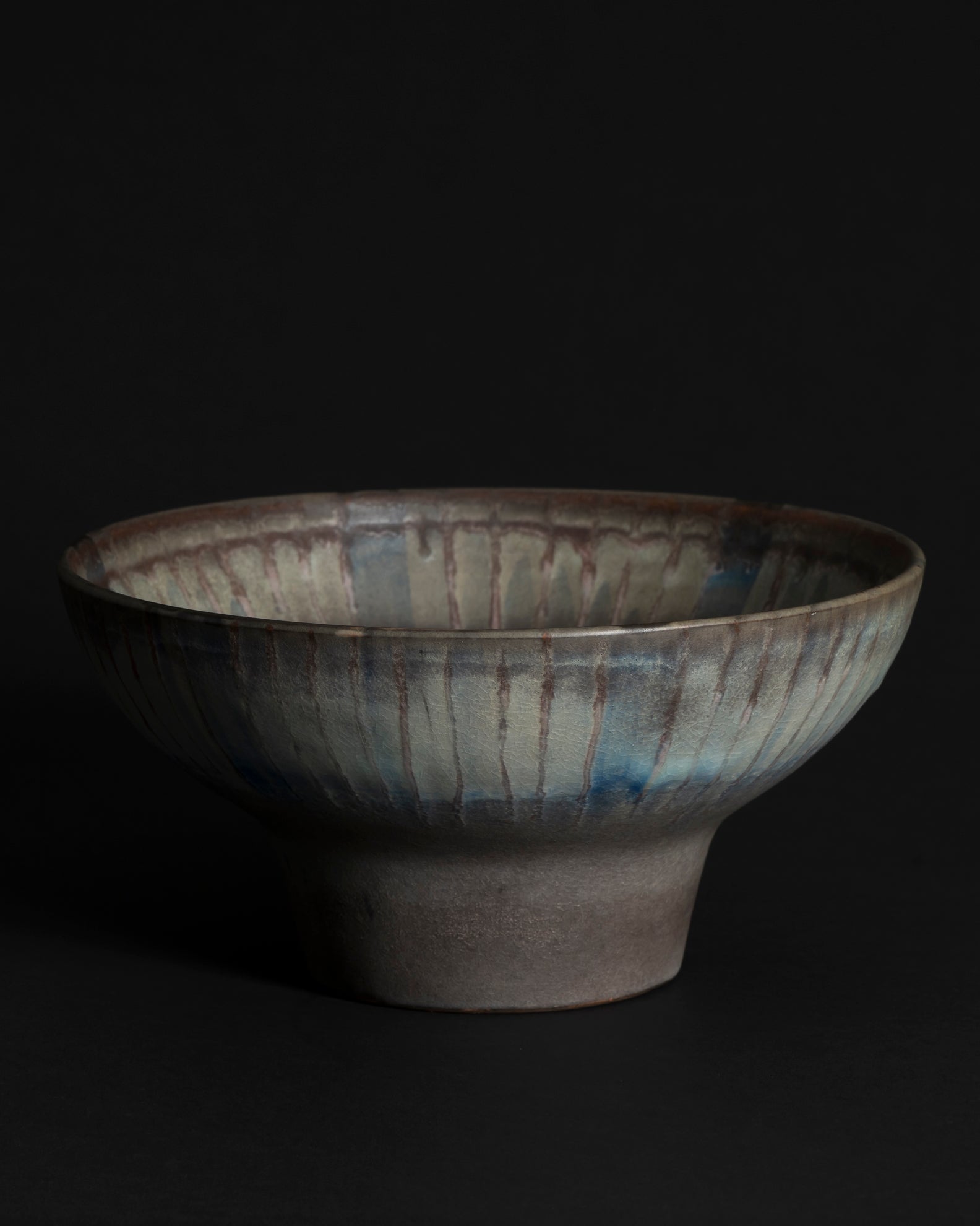 Ceramic Fruit Bowl – Fridegart Glatzle for Karlsruher Majolika, 1970s