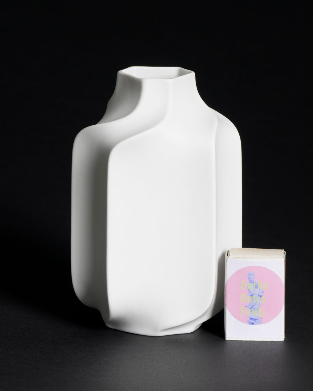 Archais & Twist Vase Duo – Hutschenreuther & Heinrich, 1960s–1970s