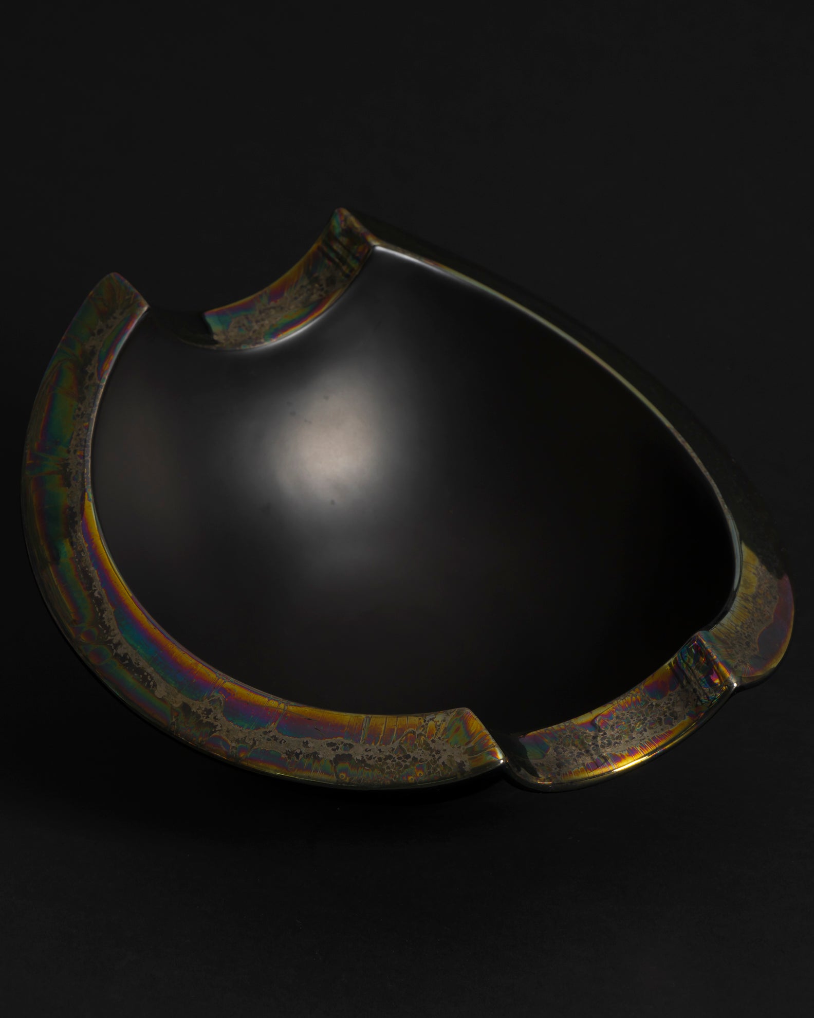 Nautica Porcelaine Noire Bowl – Jan van der Vaart & Helmut Drexler for Rosenthal, 1990s