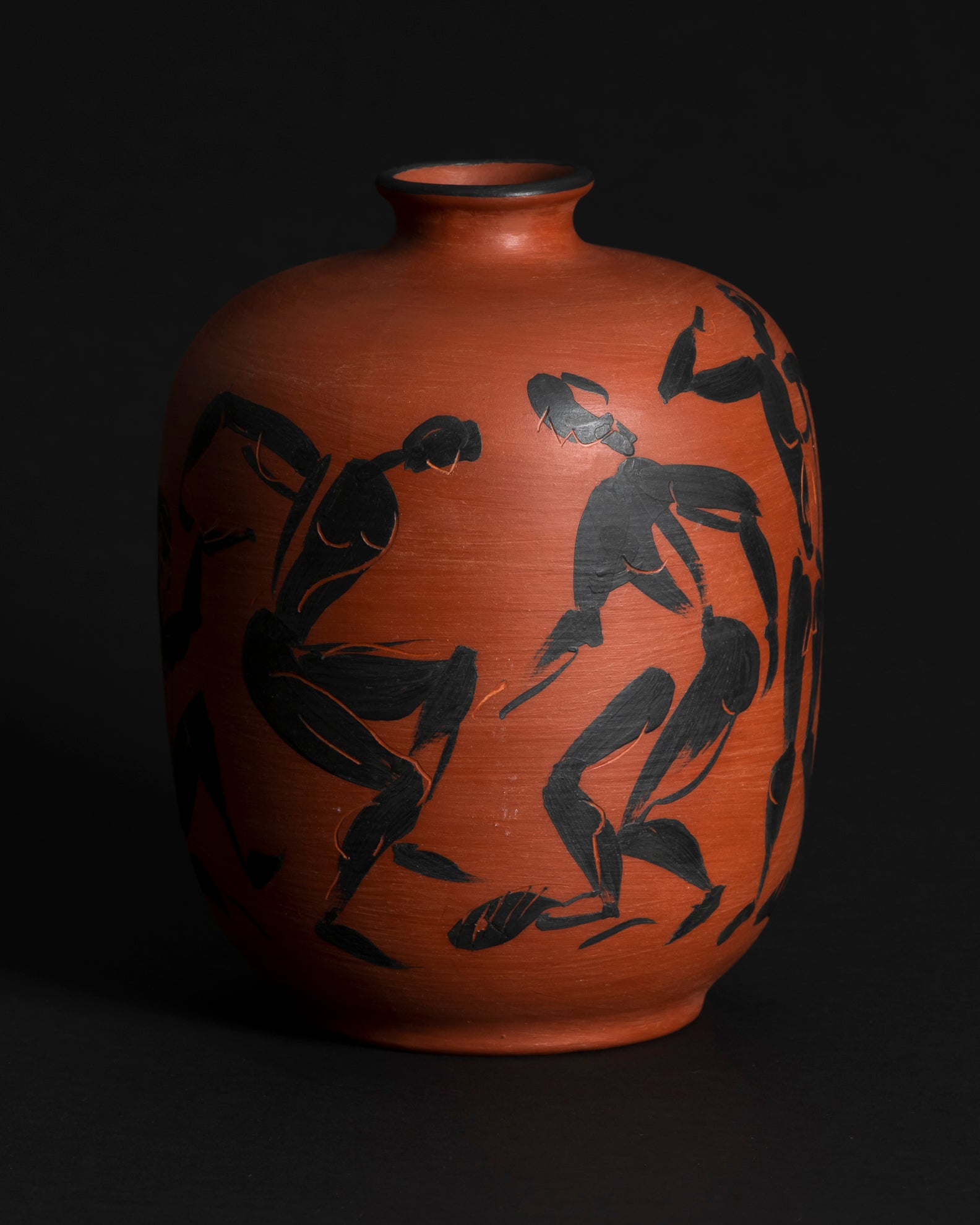 Ceramic Artist Vase – Dietmar Liedke for Karlsruher Majolika, 1970s