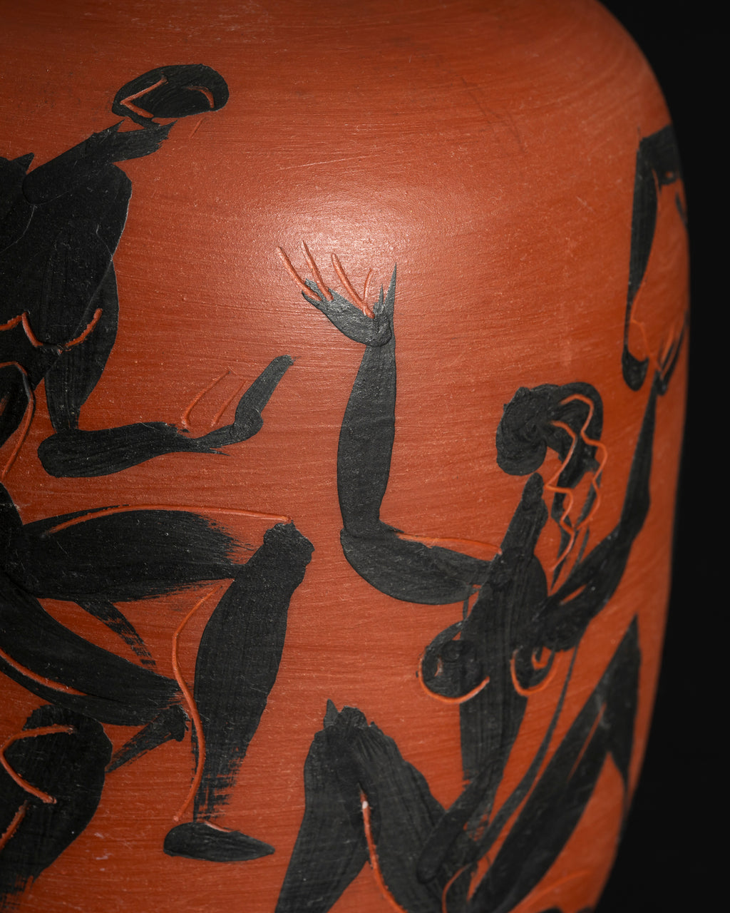 Ceramic Artist Vase – Dietmar Liedke for Karlsruher Majolika, 1970s
