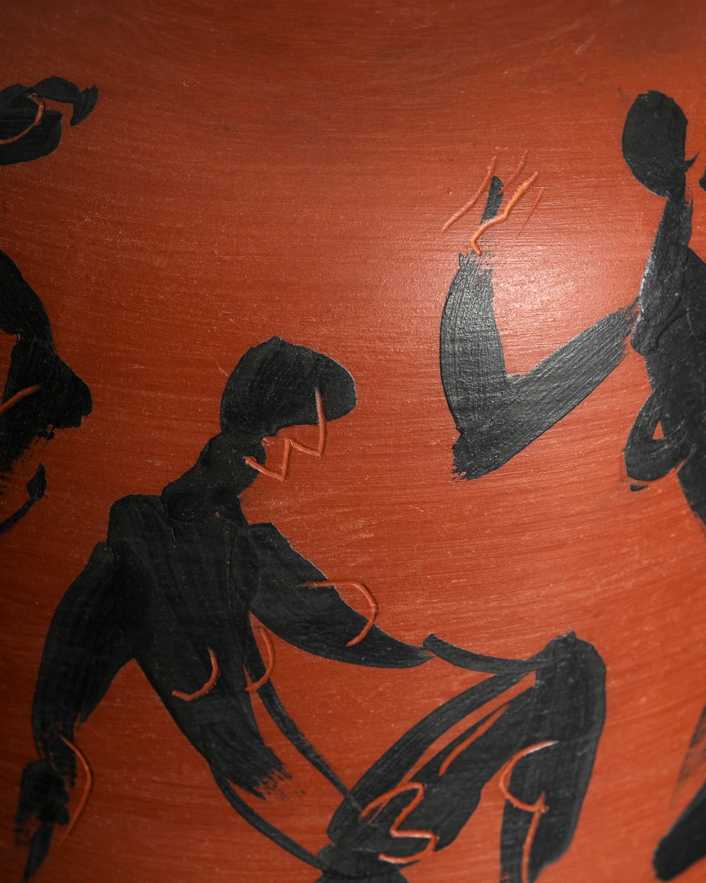 Ceramic Artist Vase – Dietmar Liedke for Karlsruher Majolika, 1970s