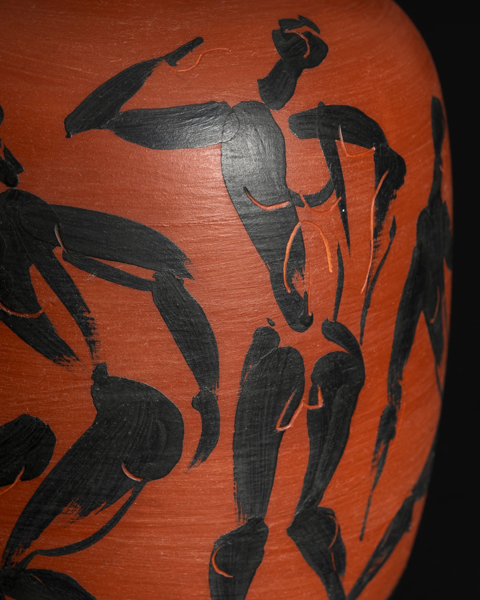 Ceramic Artist Vase – Dietmar Liedke for Karlsruher Majolika, 1970s