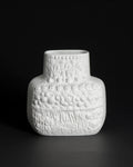 AZU Bisque Porcelain Relief Vase – Martin Freyer for Rosenthal, 1970s