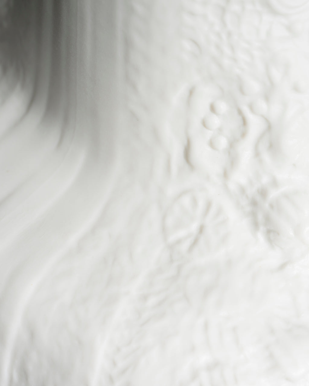 AZU Bisque Porcelain Relief Vase – Martin Freyer for Rosenthal, 1970s