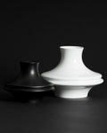 Porcelain Vase Duo “UFO” – Werner Uhl for Rosenthal, 1970s–1990s