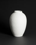 Relief Bisque Porcelain Vase – Heinrich Porzellan, 1960s–1970s
