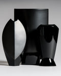 Porcelaine Noire Trio – Josep Llusca, Michael Boehm & Else Fischer-Treyden for Rosenthal Studio Line, 1980s–1990s